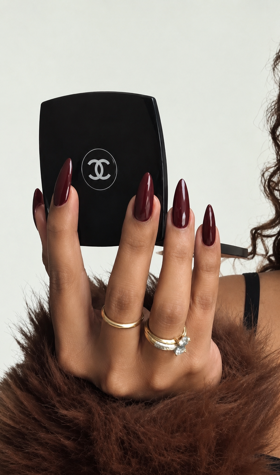 LS Nails Studio — editorial close-up portrait