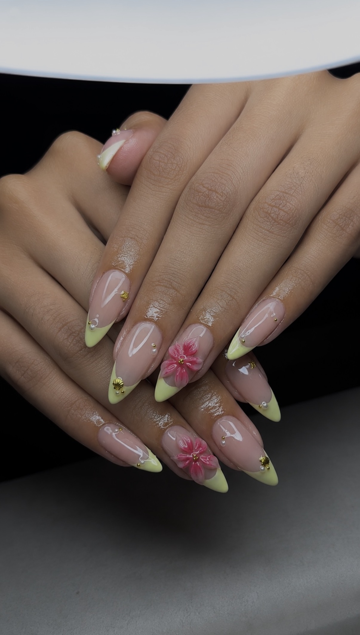 Maximalist nail art